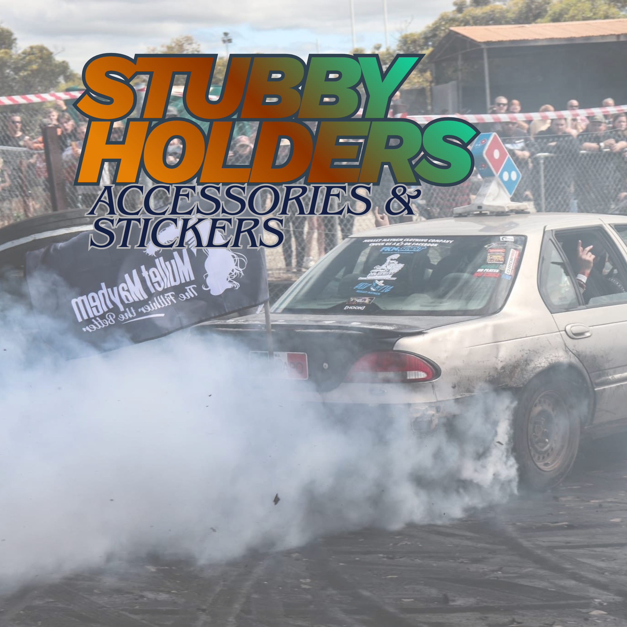 Bogan Accessories, stickers and stubby holders