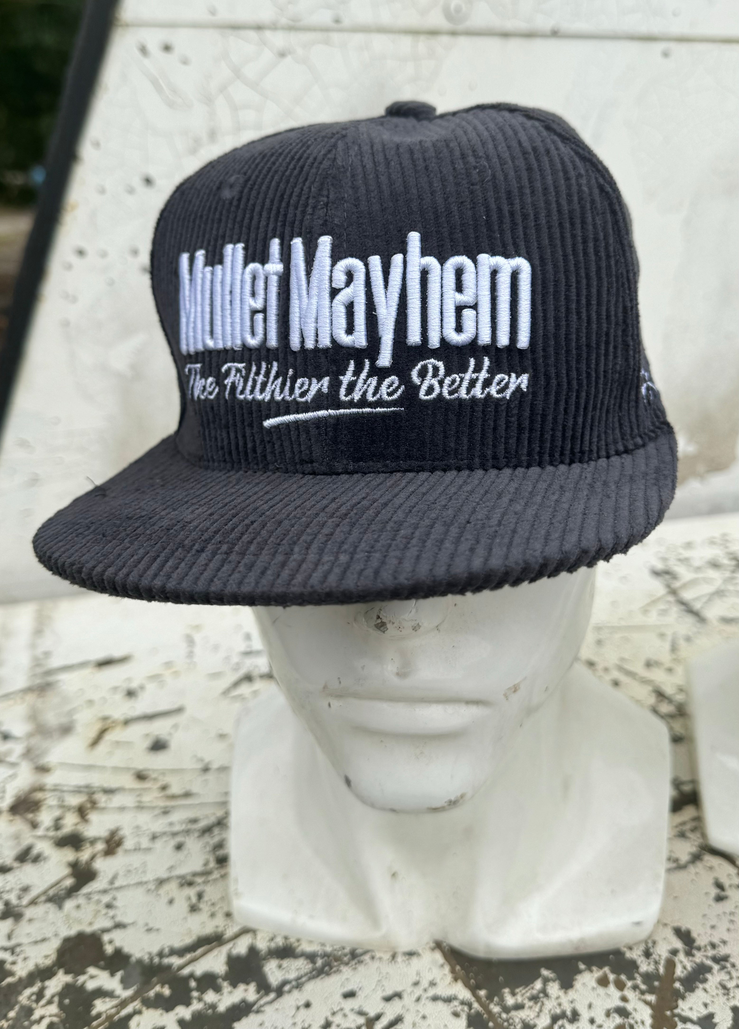 Corduroy Snap Back Hat