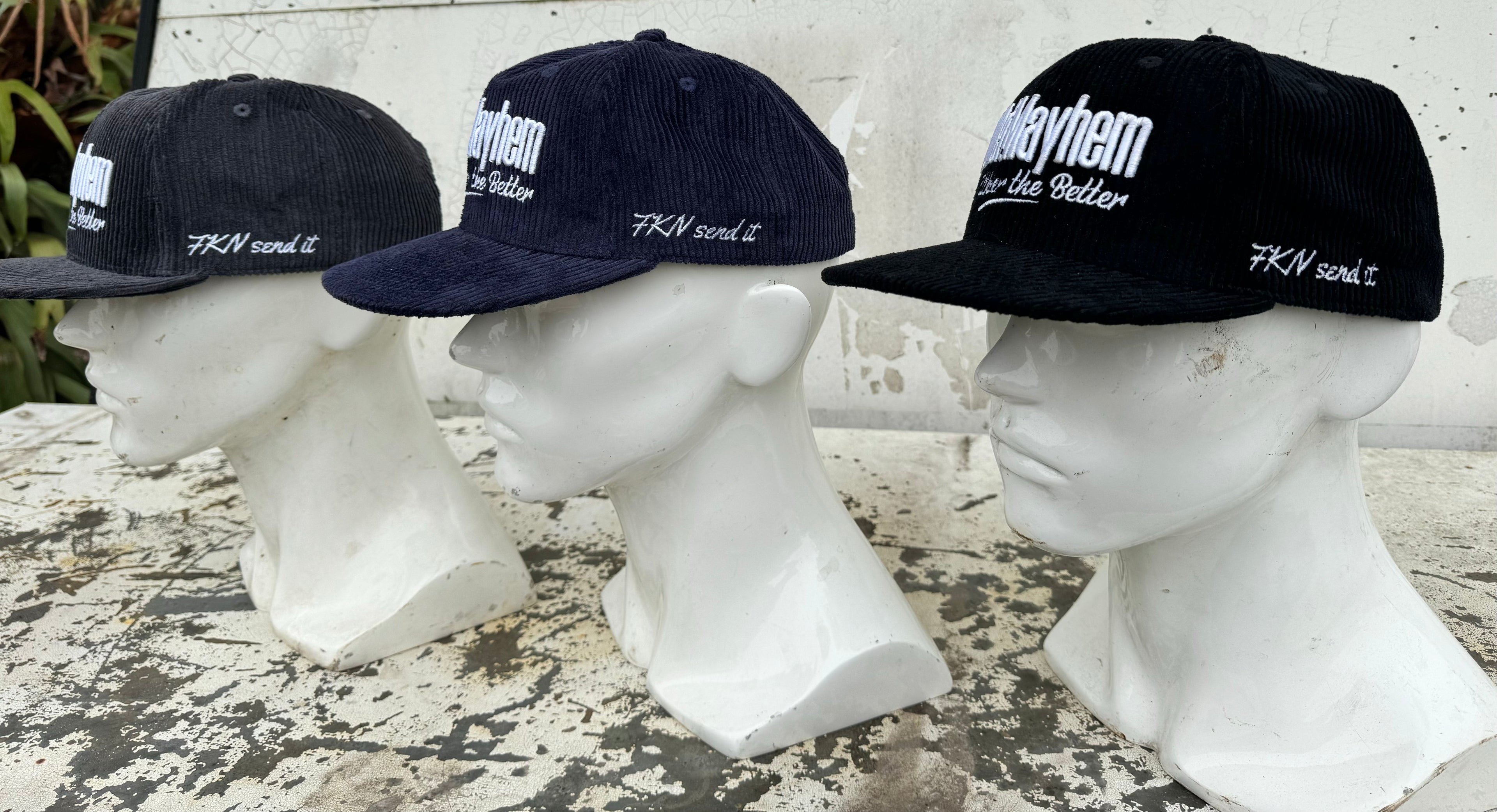 Corduroy Snap Back Hat