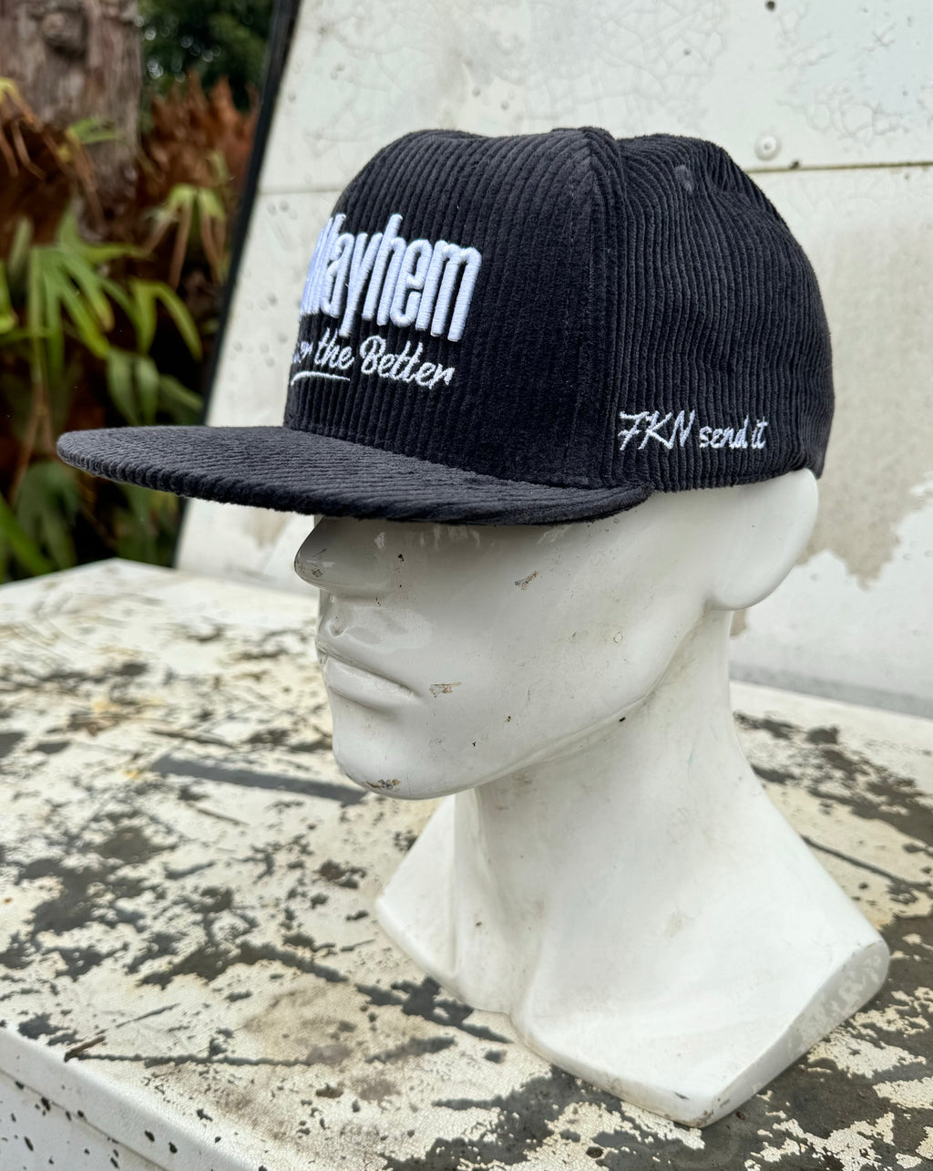 Corduroy Snap Back Hat