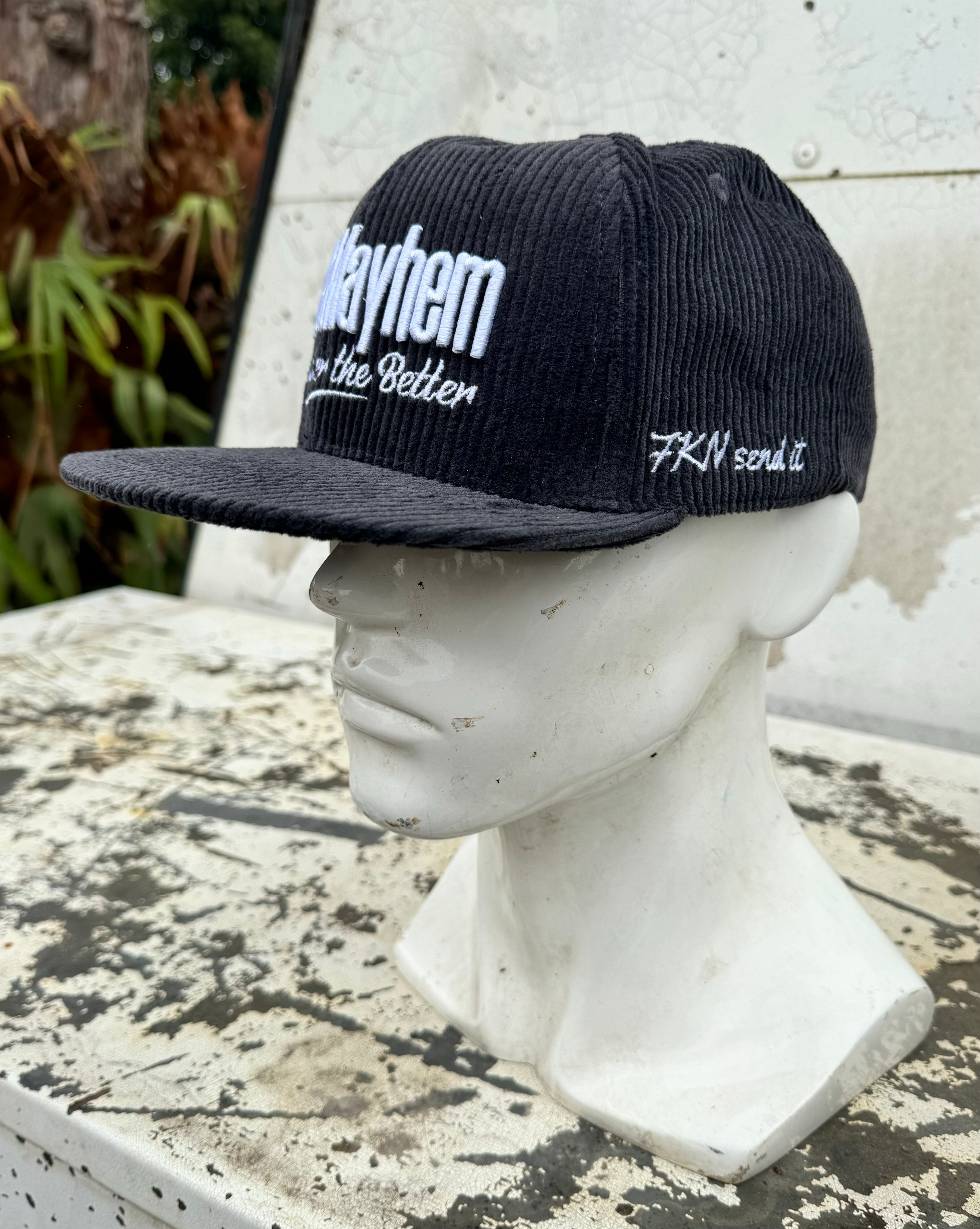 Corduroy Snap Back Hat