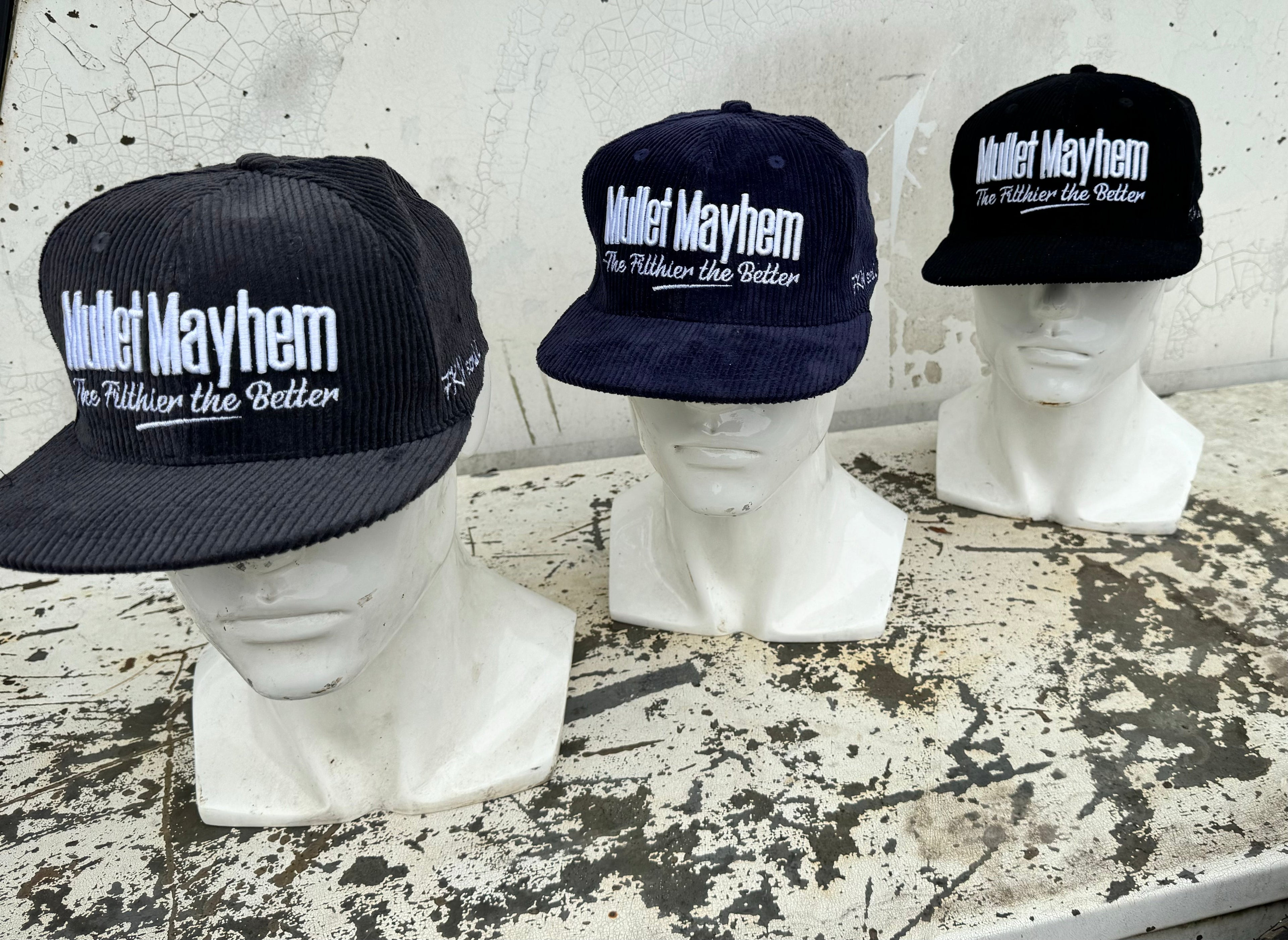 Corduroy Snap Back Hat