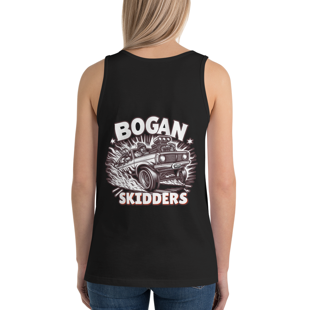 Bogan Skidders Beanie Bandit Adult singlet
