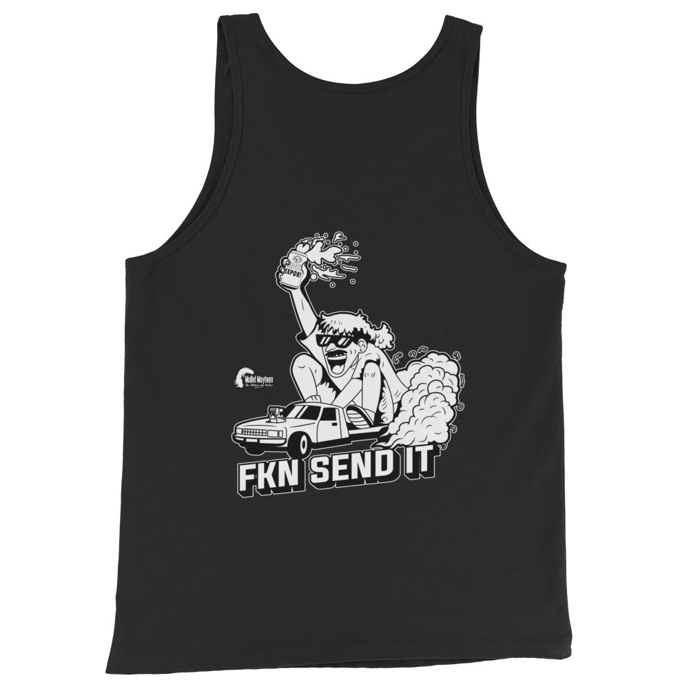 FKN Send It Ute Mullet Mayhem Adult singlet