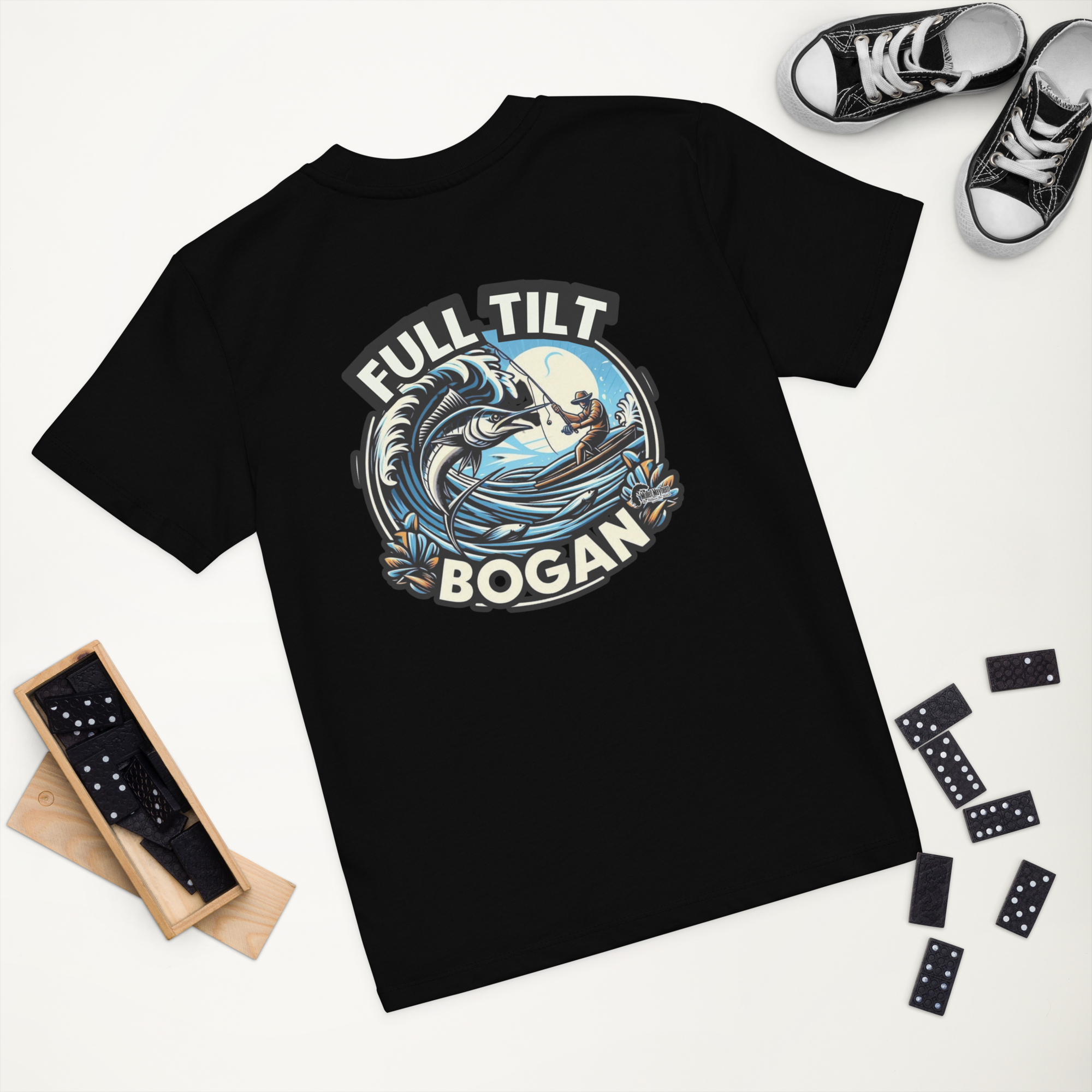 Full Tilt Bogan Fishing Range - Kids Tee