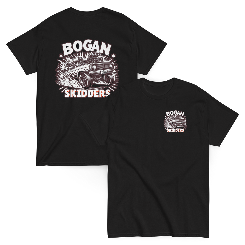 Bogan Skidders Beanie Bandit Adult Tee