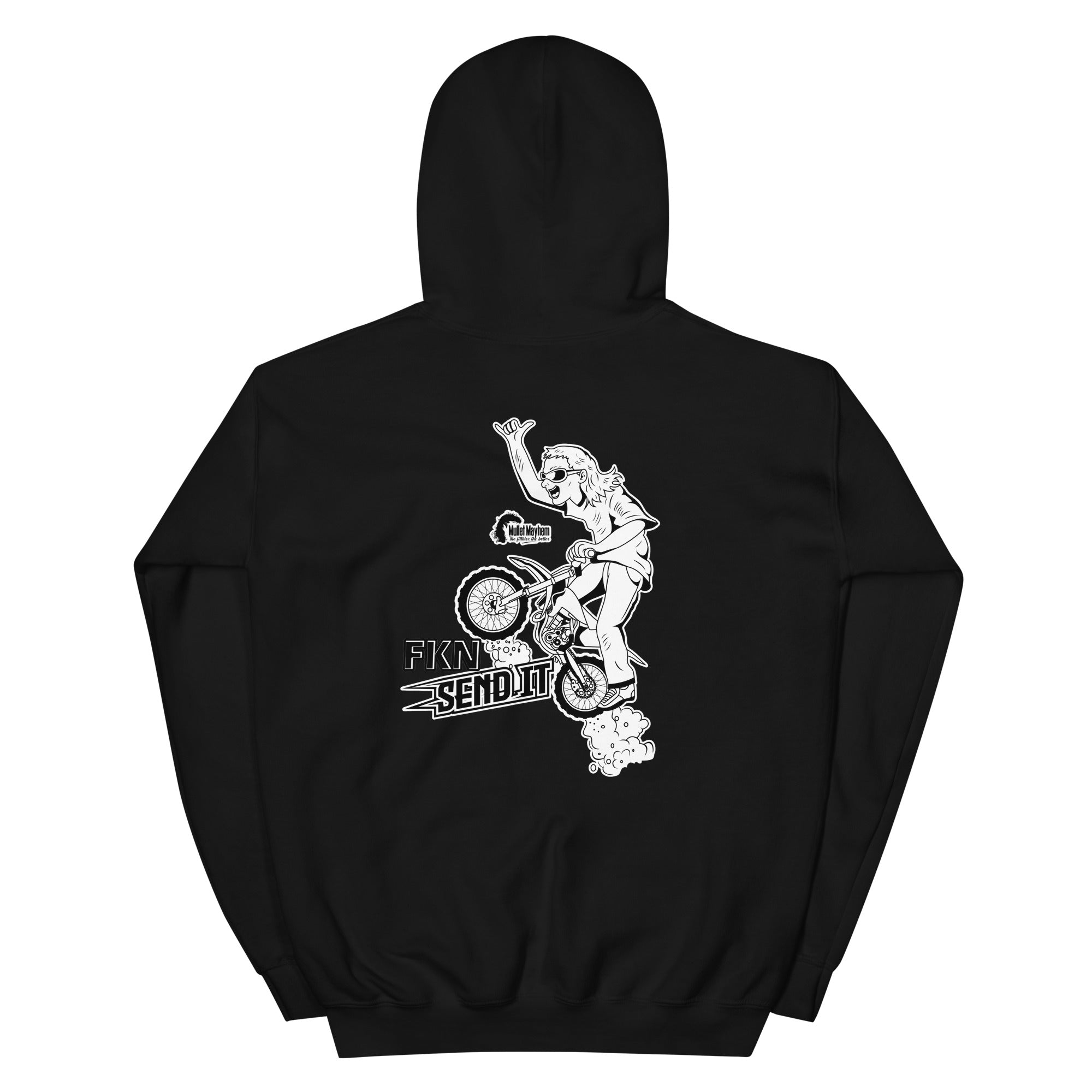 FKN Send It- MM Bike Edition — Dirt, Grit &amp; Glory Adult Hoodie