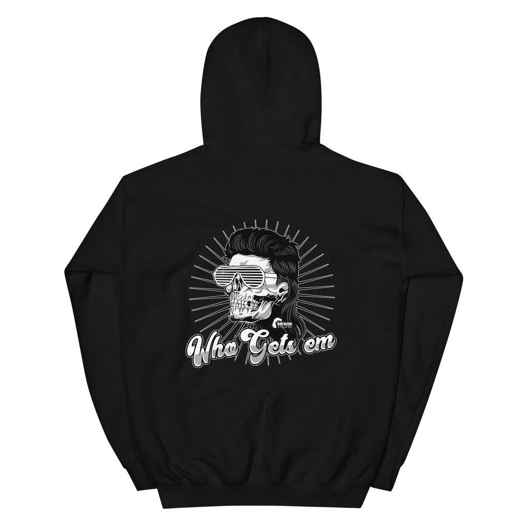 Who Gets em' - Mullet Mayhem Skull Edition Hoodie Kids