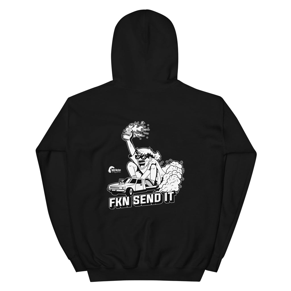 FKN Send It Ute Mullet Mayhem Adult Hoodie