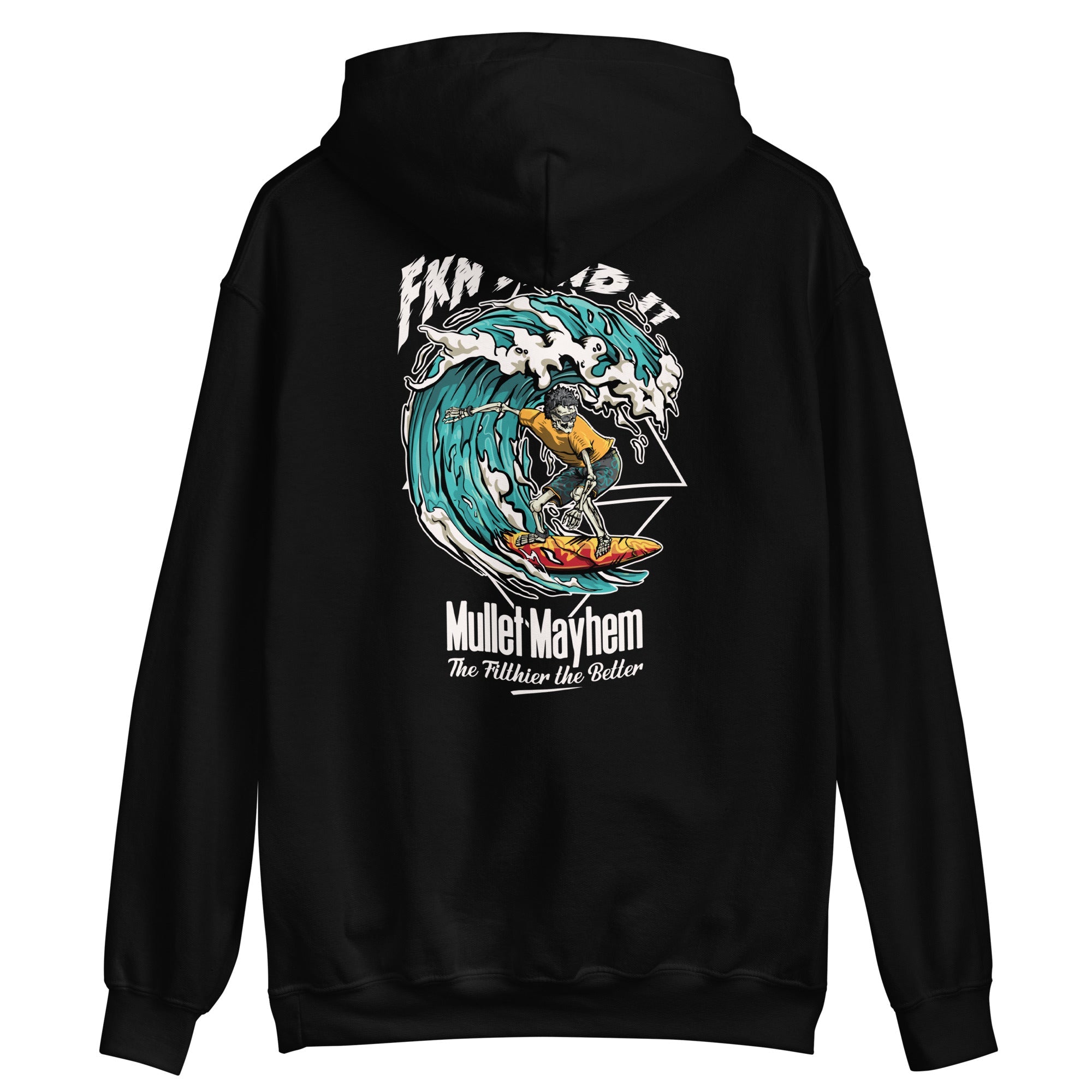 FKN Send It (surfing) Mullet Mayhem Kids Hoodie