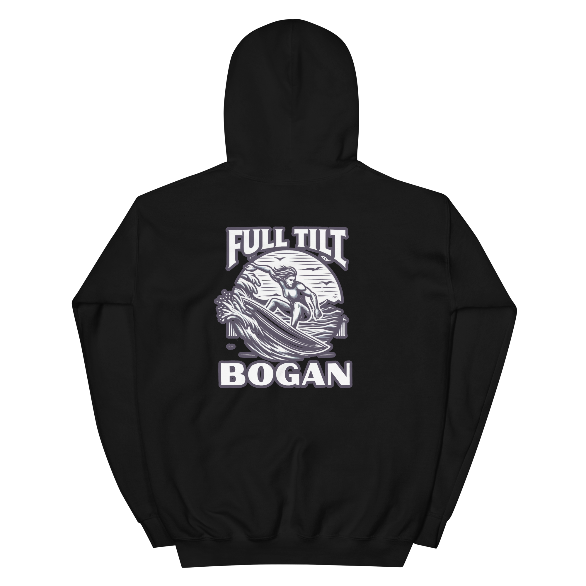Full Tilt Bogan Surfing Range- Adult Hoodie