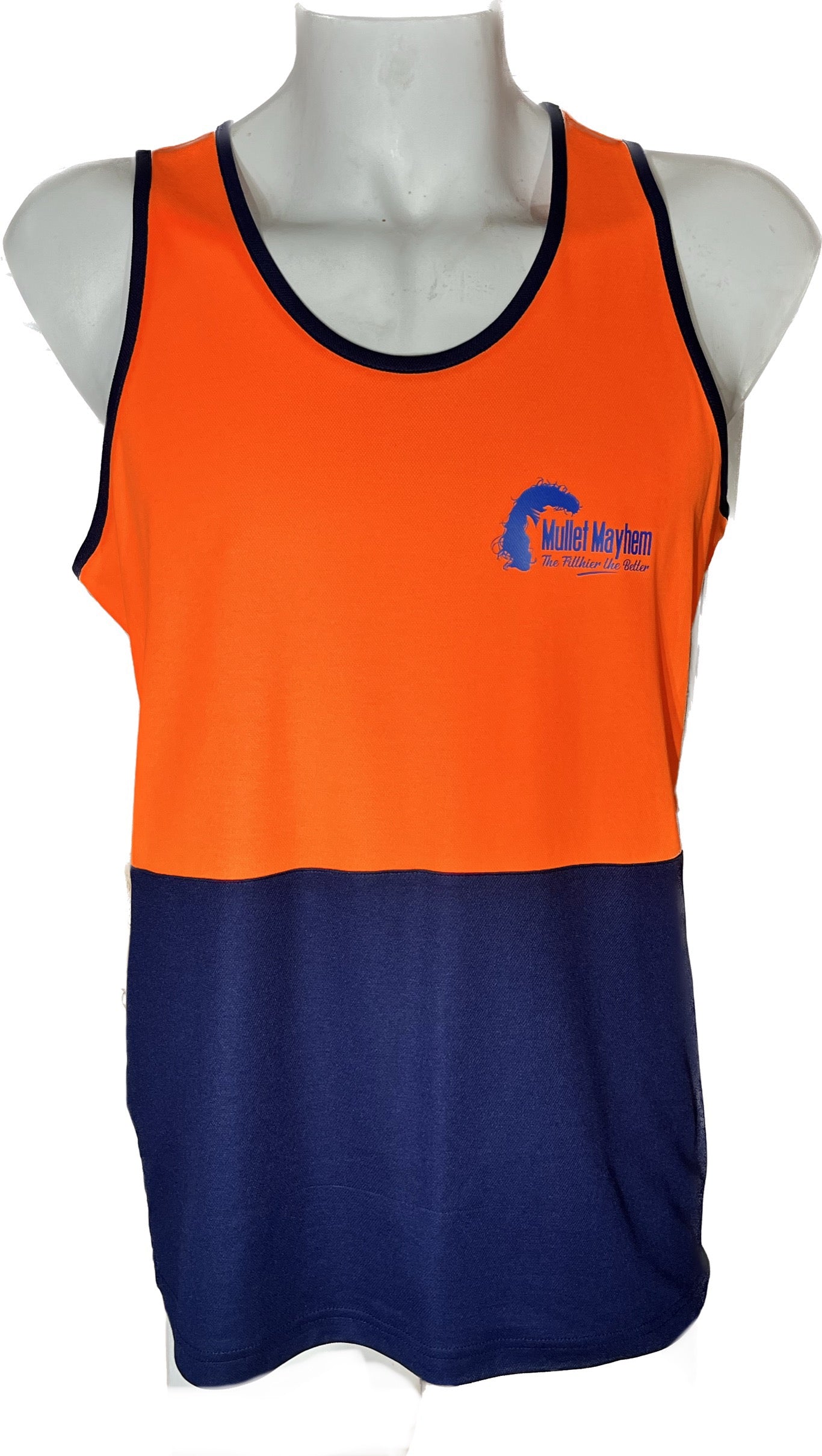 Mayhem High viz singlet